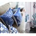 Estilo mar coral Starfish impreso cama sofá algodón Lino Fundas de colchón hogar decorativo geométrico Mantas Almohadas almofadas ali-75176909